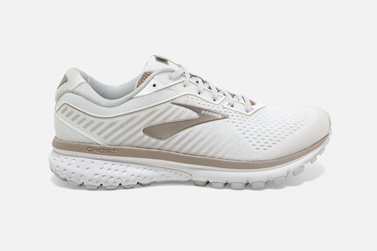 Brooks Women's Ghost 12 Road Running Shoes - White (IRYW78906)